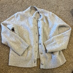 Abercrombie & Fitch Light Gray Women's Cardigan